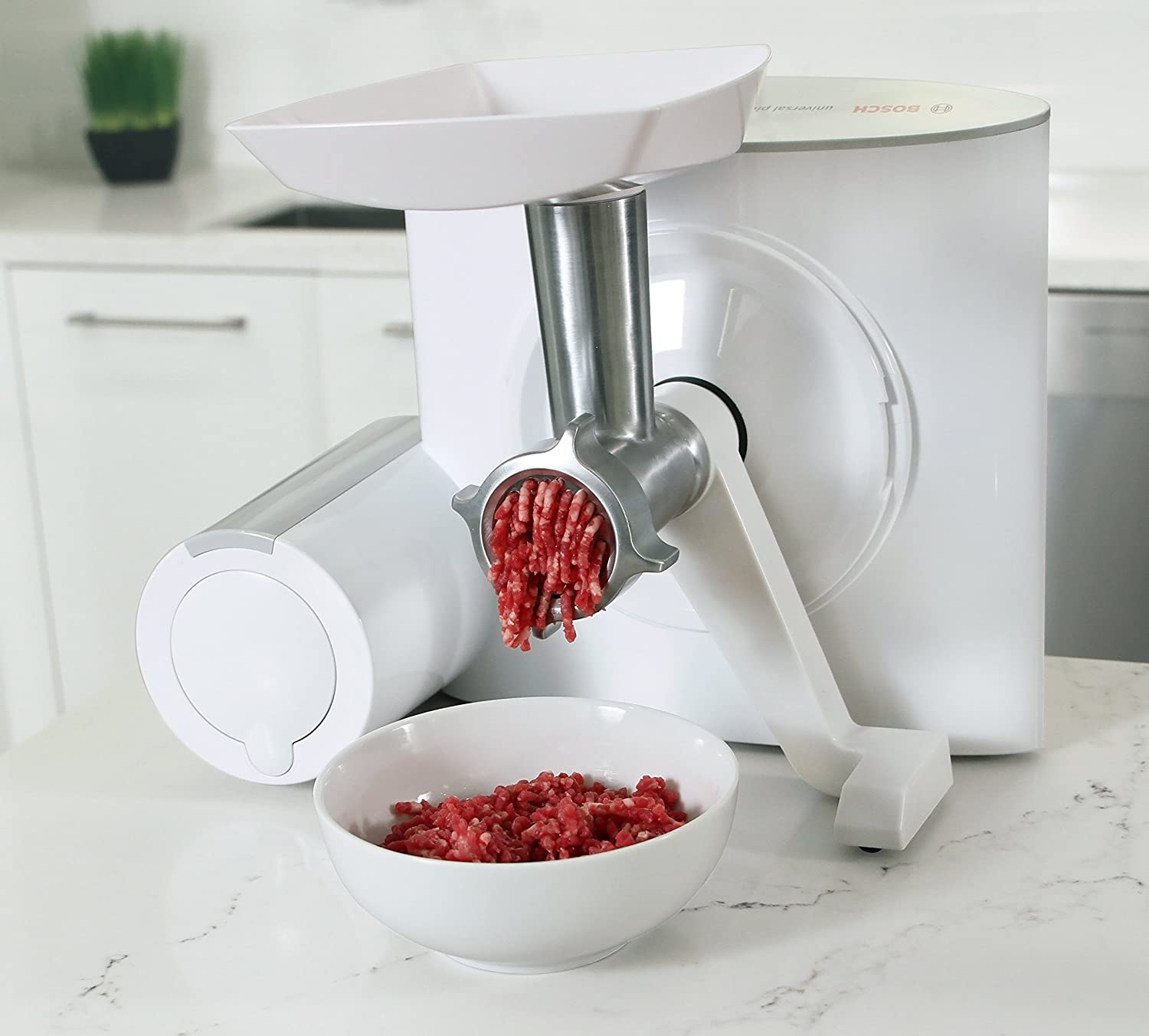 LChef Meat Grinder Attachment MG2 Mixers w/Adapter Leg & 2 Discs | Paula's Bread